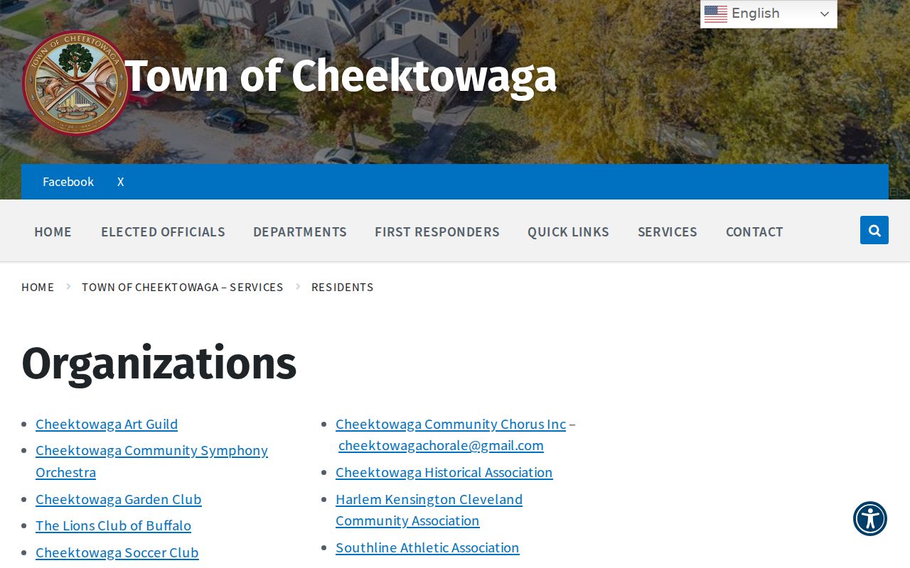 Cheektowaga neighbors community organizations listing